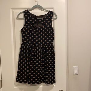Soprano polka dot baby doll dress
